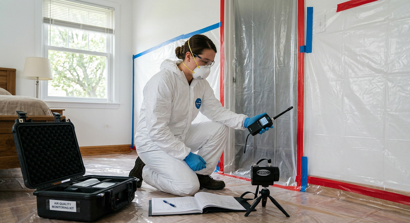 How Asbestos Clearance Testing Works for Homes in the Durham Region