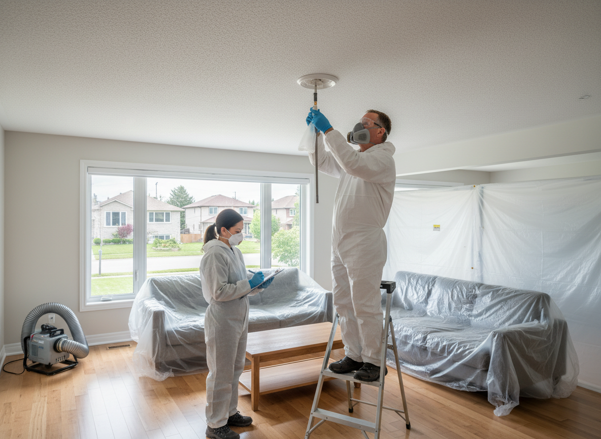 How Residential Property Owners Evaluate Popcorn Ceiling Removal for Safety and Compliance
